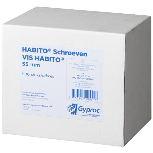 Gyproc Habito schroef 55 mm doos 500 st