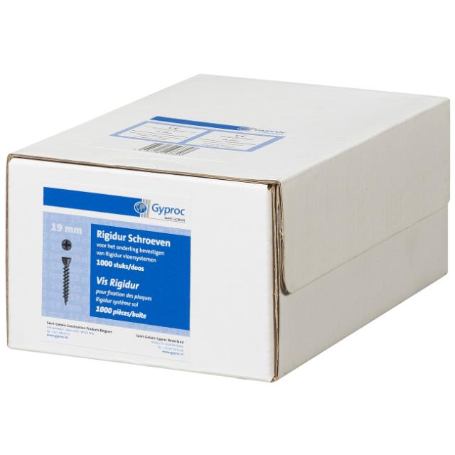 Gyproc Rigidur schroef 19x3,9 mm doos 1000 st