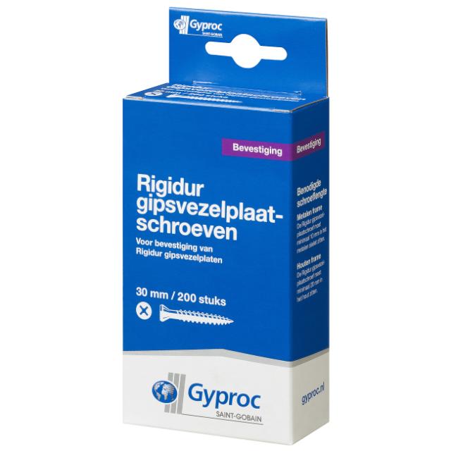 Gyproc Rigidur schroef 30x3,9 mm doos 200 st