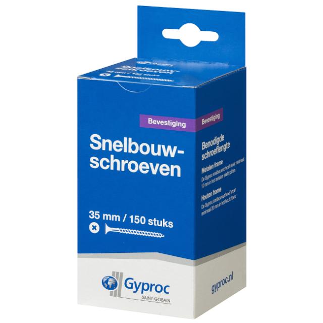 Gyproc Snelbouwschroef 35x3,5 mm doos 150 st