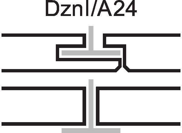 Rockfon Krios Dznl/A (T24) 544.002.782 1792x300x20mm