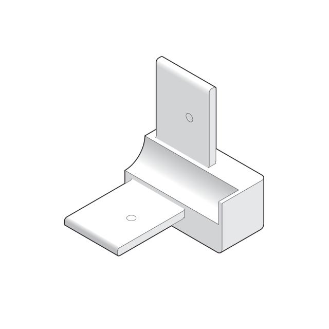 Rockfon Vertiq C Buitenhoek 43,5x50x50mm
