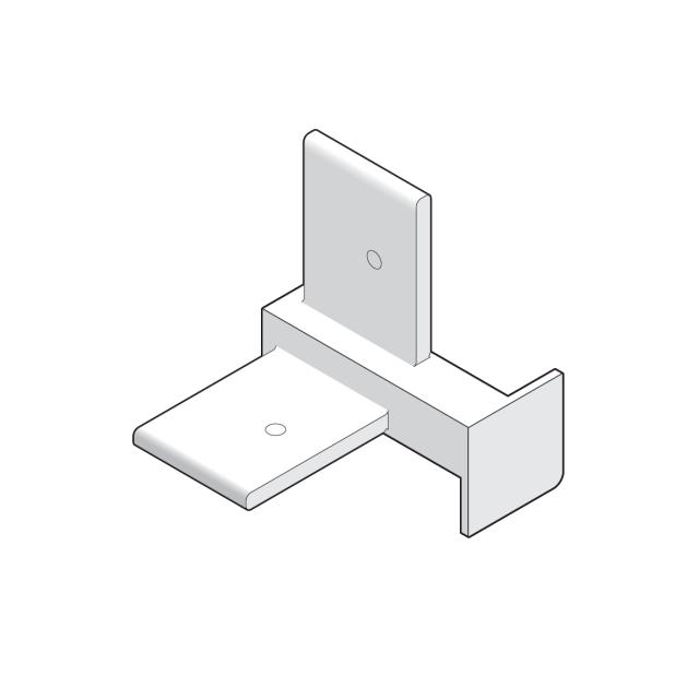 Rockfon Vertiq C Binnenhoek 43,5x50x50mm