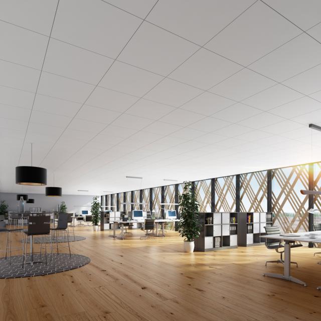 Rockfon Blanka M Semi verdekt 900x900x25 mm