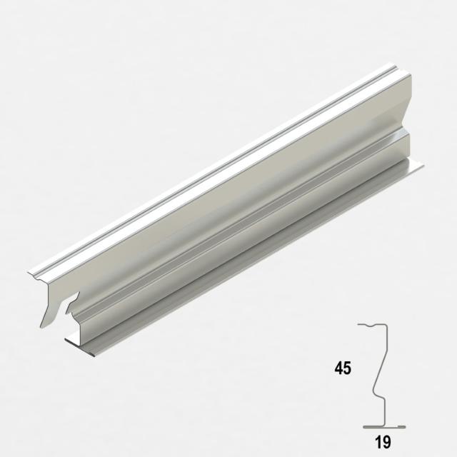 API Z-profiel met haak H-45 stramien Br 100 L= 1724 mm