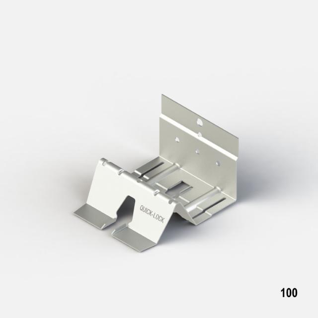 API Muurverbinder v Omega Plus 100mm