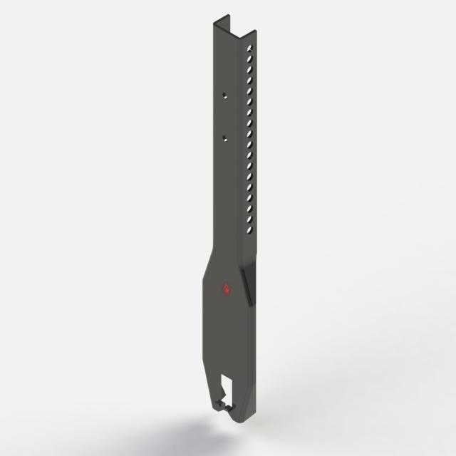 API Nonius onderdeel v T-profiel nr228-m corr.w. C-5L L= 210 mm