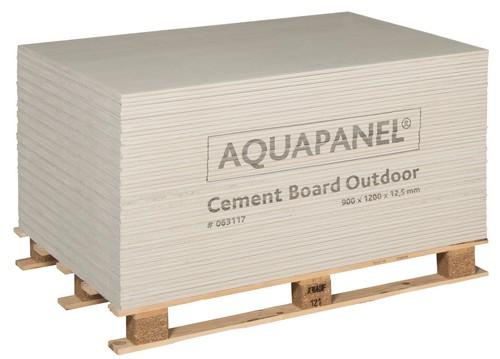 Knauf Aquapanel Cement Board Outdoor 2400x900x12,5 mm