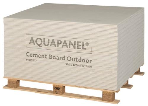 Knauf Aquapanel Cement Board Outdoor 2400x900x12,5 mm