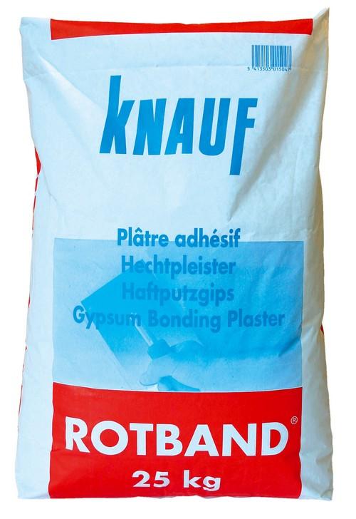 Knauf Roodband (rotband hecht) pleistergips zak 25 kg