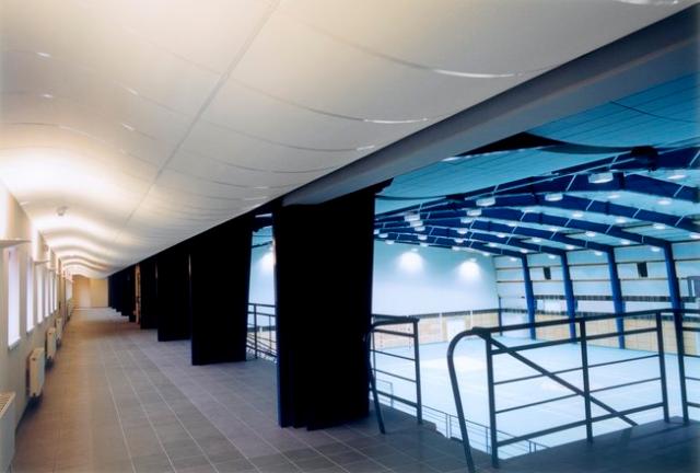 Ecophon Connect Flexiform profiel gecoat white01 L= 2400 mm