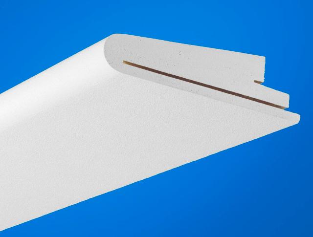 Ecophon Focus Wing E Ext Corner Kit White Frost 1200x200x50mm