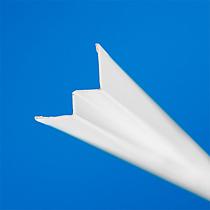 Ecophon Connect Shadow-line trim white01 L= 3000 mm