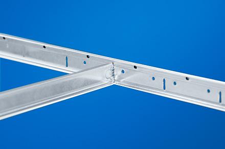 Ecophon Connect T35 Dwarsprofiel snow white L= 600 mm