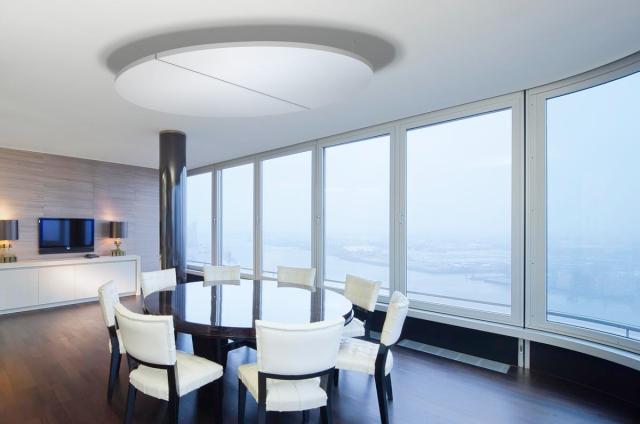 Ecophon Solo Circle XL White Frost 1600x40mm