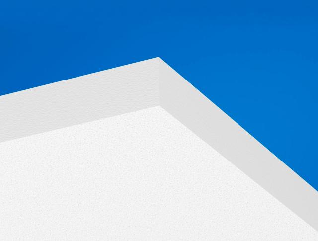 Ecophon Solo Freedom Triangle White Frost 1039x1200x40mm