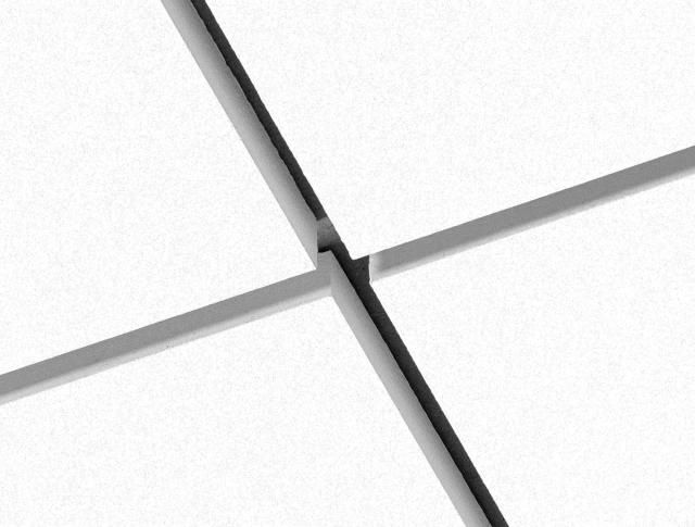Ecophon Focus SQ T24 White Frost 600x600x20 mm