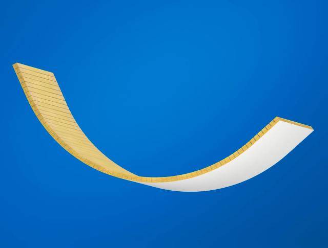Ecophon Focus Flexiform A White Frost 1600x600mm