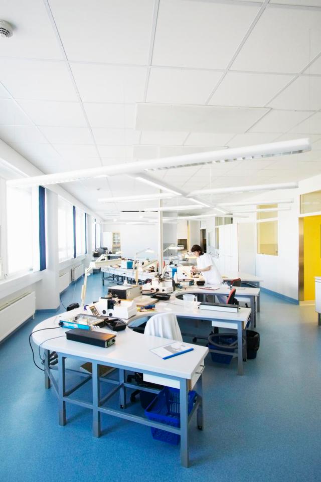 Ecophon Hygiene Clinic A T24 PE wit 500 1200x600x15 mm