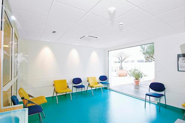 Ecophon Hygiene Clinic E T24 wit 500 1200x600x15 mm