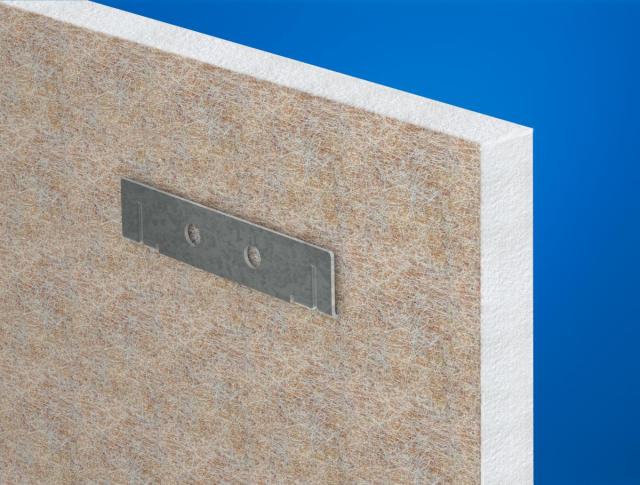 Ecophon Akusto One SQ/Texona ge Sea salt 792x40mm pak 2 st