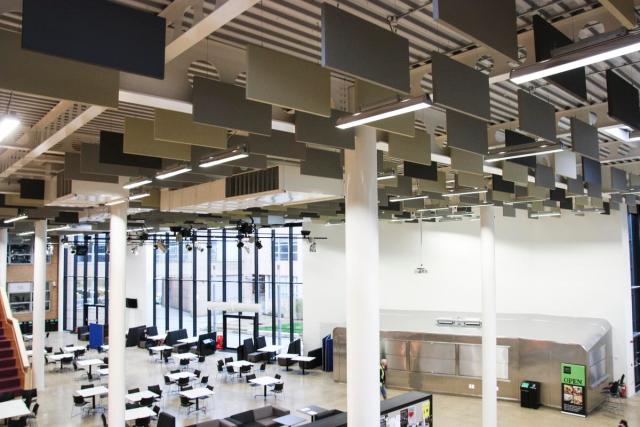 Ecophon Solo Baffle/anchor White Frost 1800x600mm