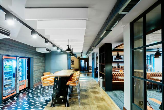 Ecophon Solo Baffle/anchor White Frost 1800x600mm