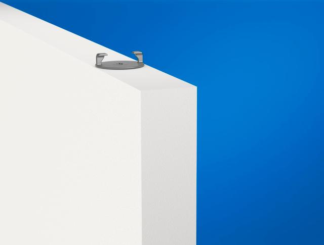 Ecophon Solo Baffle/anchor White Frost 1800x600mm