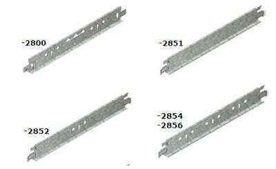 CMC T24 2850 Hoofdprofiel 38x24 mm wit 001 L= 3000 mm