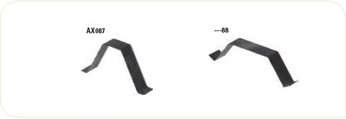 CMC Clip-in Muurveer voor metalen tegels H= 40 mm pak 500 st
