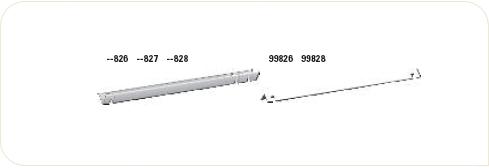 CMC Afstandhouder voor 875/900 mm modules L= 931 mm