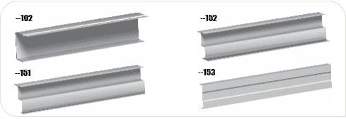 CMC Verstevigend C-profiel 17x22x10 mm L= 892 mm
