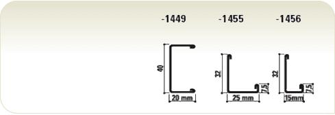 CMC J-randafwerkingsprofiel 32x25x7,5 mm wit 001 L= 3050 mm