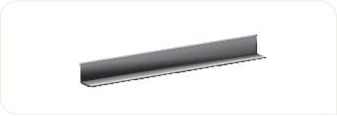 CMC Versterkt L-randafwerkingsprofiel 31x31 mm wit 001 L= 3050 mm