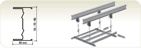CMC Primaire Structuur I-profiel HD 85x40 mm L= 5000 mm