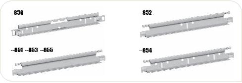 CMC Tussenprofiel Dutiline 38x24 mm (3 sleuven), --8543004 aluminium 04 L= 1200 mm