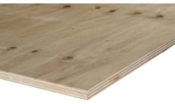 Plywood Elliottis-pine C+/C rechtkantig EXT FSC Mix 70% 2440x1220x18mm