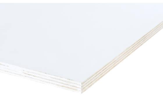 Plywood Interprime 70% PEFC populieren 80/80 mu wit gegrond 2500x1220x22mm
