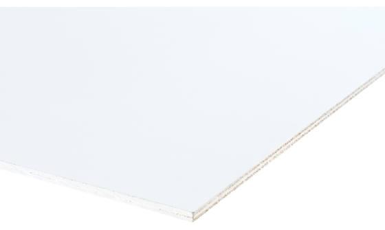 Plywood Interprime 70% PEFC populieren 80/80 mu wit gegrond 2500x1220x9mm