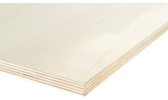 Plywood Populieren multiplex B/BB MR 70% PEFC 2500x1220x25mm