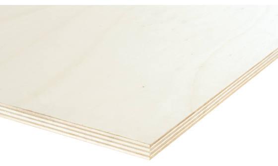 Plywood Populieren multiplex B/BB MR 70% PEFC 3100x1300x18mm
