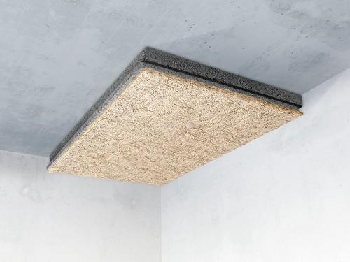 Heraklith Heratekta+ [1,0 mm] Tand en groef, met facet rondom 100% PEFC 985x590x125 mm ongeverfd