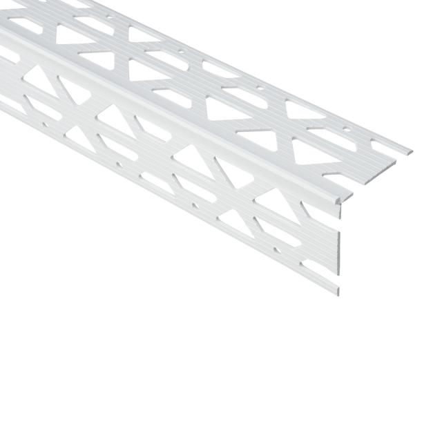 PVC Hoekbeschermer 4mm pvc wit L= 3000mm - 38104-3.00-WIT