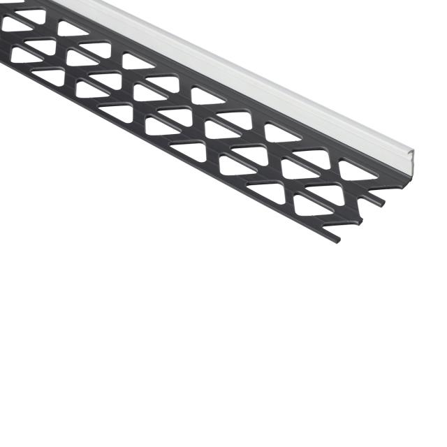 PVC Stucstop 14mm pvc wit L= 3000mm - 38214-3.00-WIT