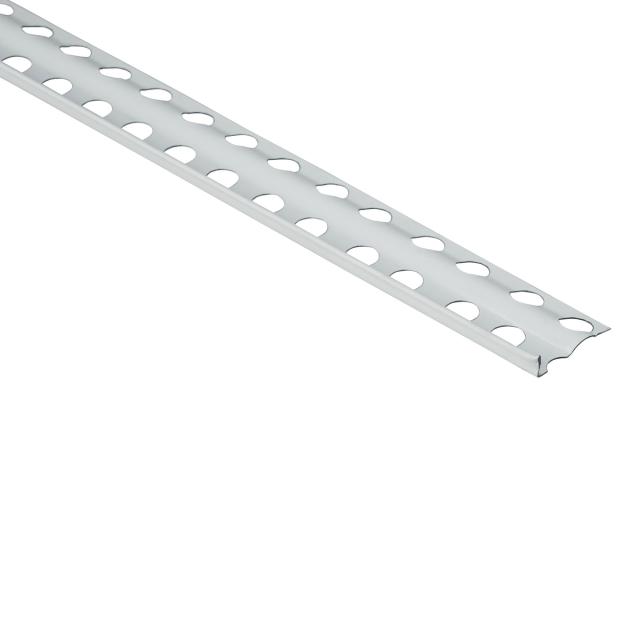 Stucstopprofiel gecoat verzinkt staal wit L= 2700mm - 1216S-2.70-WIT