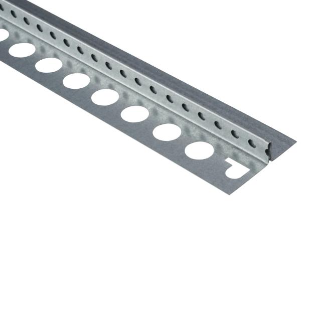 Stucstop/aansluitprofiel verzinkt staal L= 2500mm - 1313-2.50