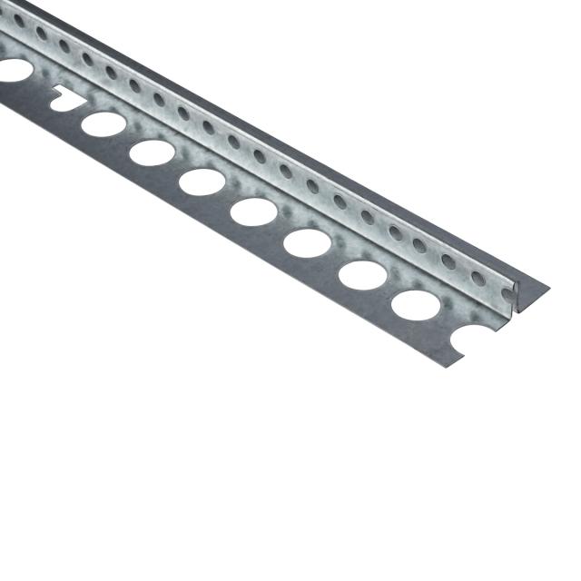 Stucstop/aansluitprofiel verzinkt staal L= 2500mm - 1319-2.50