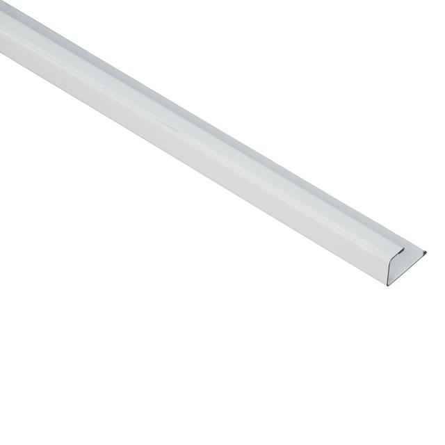 Omvattingsprofiel verzinkt staal wit L= 2500mm - 1120-2.50-WIT