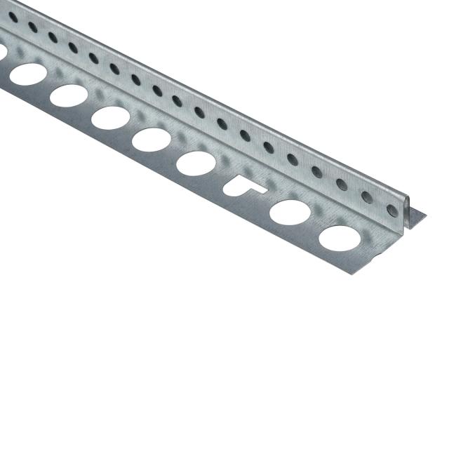 Stucstop/aansluitprofiel verzinkt staal L= 3000mm - 1304-3.00