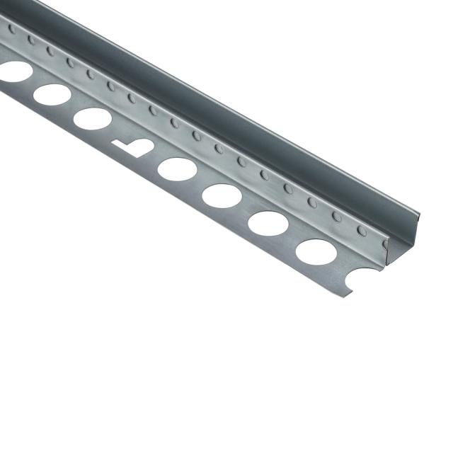 Stucstop/aansluitprofiel verzinkt staal L= 3000mm - 1311-3.00